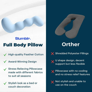 Memory Foam Full Body Pillow