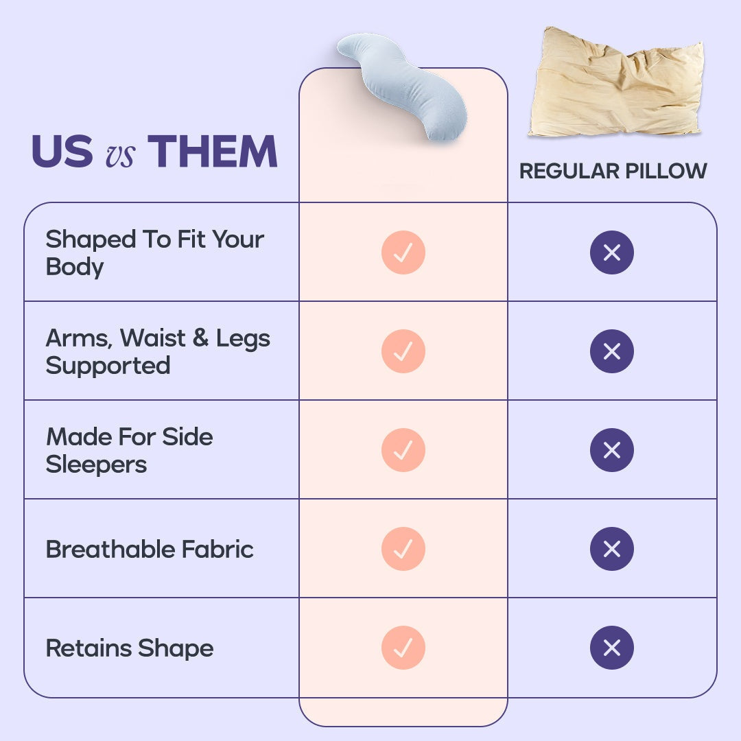 stelleae Cooling Body Pillow