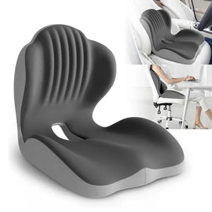 Memory Foam Seat Cushion with Back Support
