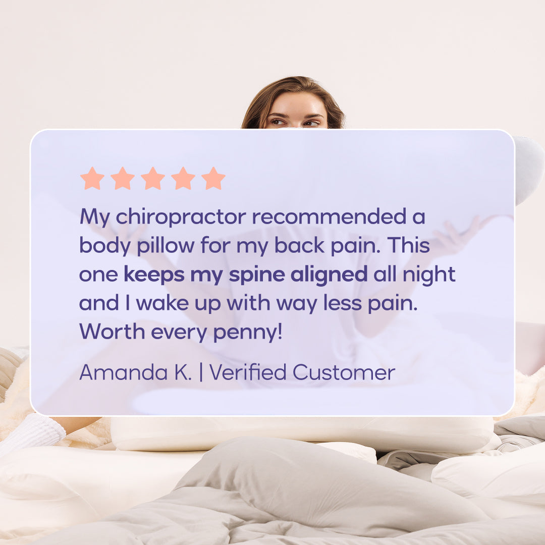 stelleae Cooling Body Pillow