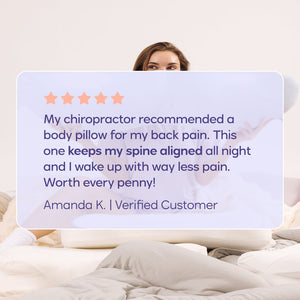stelleae Cooling Body Pillow