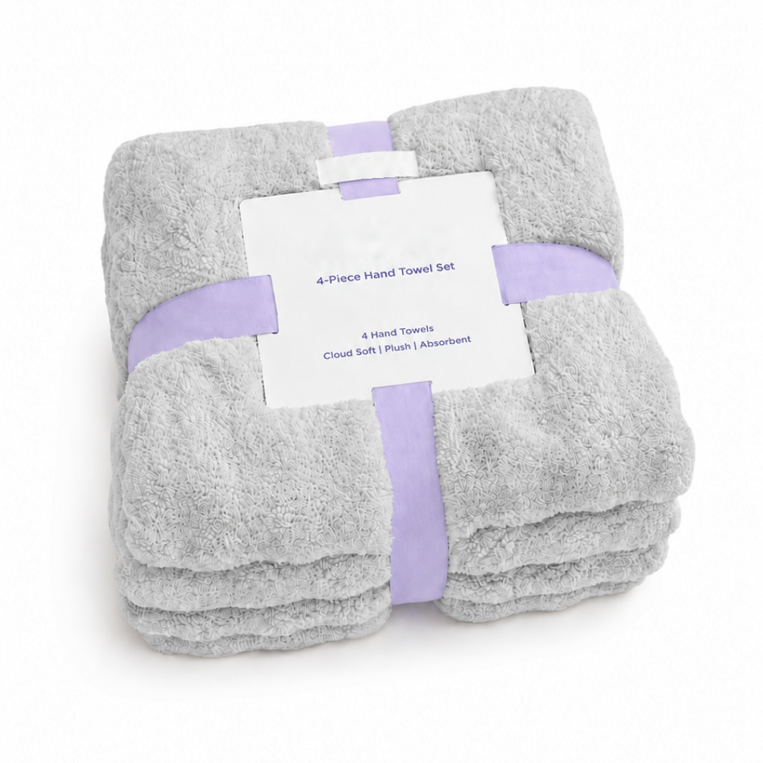 Bubble Hand Towels (4-Pack)