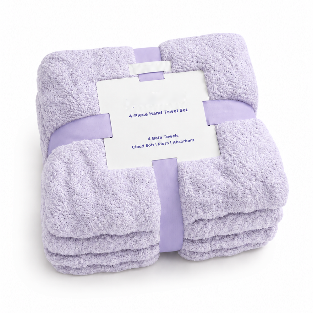 Bubble Hand Towels (4-Pack)