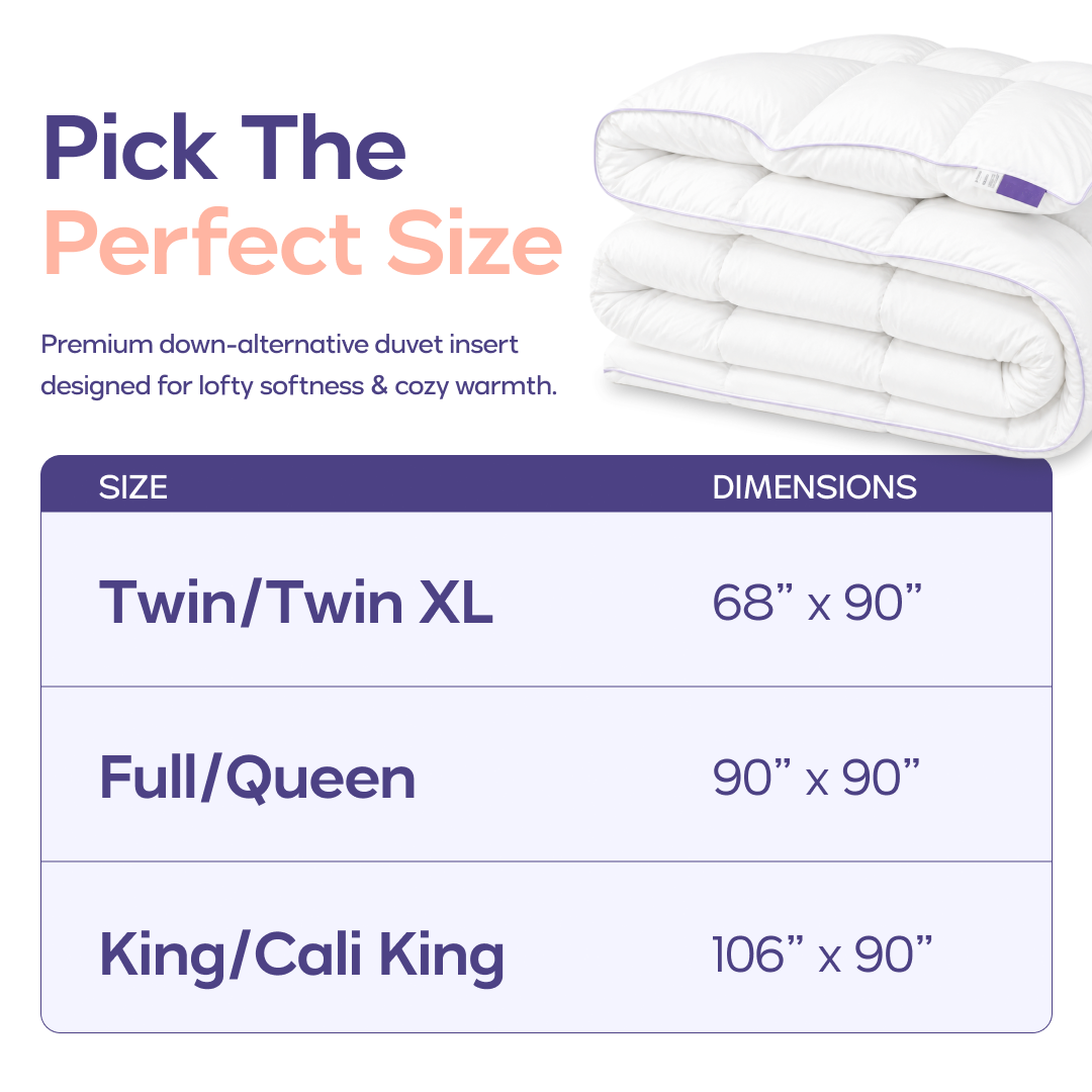 Down Alternative Duvet Insert